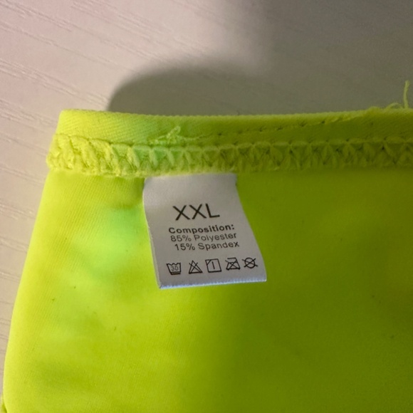 Never Worn/Brand New Neon Green Bathing Suit - Picture 4 of 9